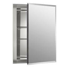 Recently, i visited a home with fantastic medicine cabinets with pullouts and outlets for electric stuff. K Cb Clr1620fs Kohler 16 X 20 Recessed Frameless Medicine Cabinet With 2 Adjustable Shelves Reviews Wayfair