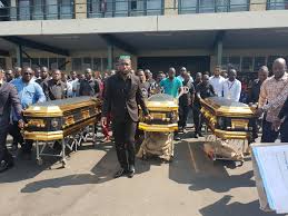 Families and friend gather to say. Bushiri To Attend Burial Of Ecg Worshipper James Nee Face Of Malawi