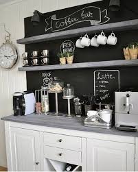 Diy home coffee bar ideas. Top 60 Best Coffee Bar Ideas Cool Personal Java Cafe Designs