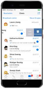 Beim iphone gehen sie unten rechts direkt in die einstellungen. Whatsapp Chats Archivieren So Geht S Faq Whatsapp Sim