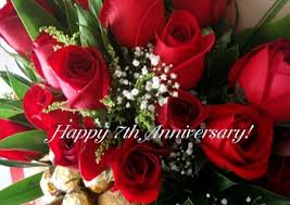 Wedding anniversary themes and gift ideas by year 4th anniversary. 7 Year Wedding Anniversary Gift Popular Items