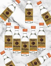 Mini Titos Label Mini Titos Bottle Cognac Titos Label Mini Birthday Shot Mini Party Favors Mini Wedding Favors In 2020 Vodka Birthday Labels Liquor Bottle Sizes