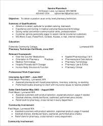 Manufactured extemporaneous products and observed eye drop manufacturing. 10 Pharmacy Technician Resume Templates Pdf Doc Free Premium Templates