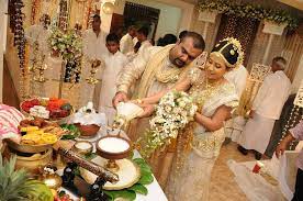 Most couples these days opt to have a parents' table and seat only the bride, groom and bridal party at the bridal table. Sri Lankan Traditional Wedding Kiribath Table Table Decorations Traditional Wedding Table