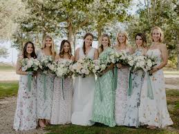Try pumps in classic colors like black, navy and silver from alfani and adrianna papell. Mismatched Bridesmaid Dresses How To Pull It Off Beautifully