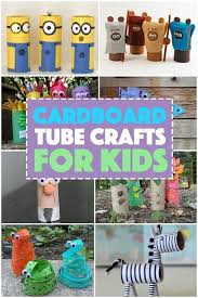 Looking For A Fun Craft Made From Recycled Materials To Keep Your Child Busy This Summer Th Cardboard Tube Crafts Recycled Crafts Kids Craft Projects For Kids