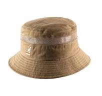 Distressed Cotton Mesh Bucket