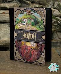 Ipad 2 3 4 Ipad Air 1 2 The Hobbit Book Cover Tablet Case The Hobbit Book Cover Hobbit Book Leather Book Covers