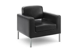Basyx Lounge Seating Club Chair Black Front Side View Hvl887 Sb11 Lounge Seating Club Chairs Chair