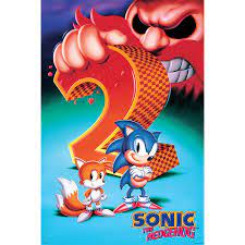 The first game featured only sonic so this game was unique in that tails joined in to help sonic out. Sonic The Hedgehog Poster Sonic 2 Poster Grossformat Jetzt Im Shop Bestellen Close Up Gmbh