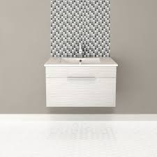 Home depot 30 bathroom vanity. Textures Collection Wall Hung 30 Inch Contour White The Home Depot Canada Wall Hung Vanity Floating Vanity Single Bathroom Vanity