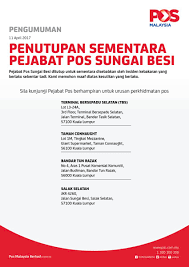 Where is the gombak post office? Pos Malaysia Berhad On Twitter Hi Item Last Status On 19 June At Po Sg Besi Item Will Be Put At Counter 7 Days Only For Request Hold Item Can Might Be