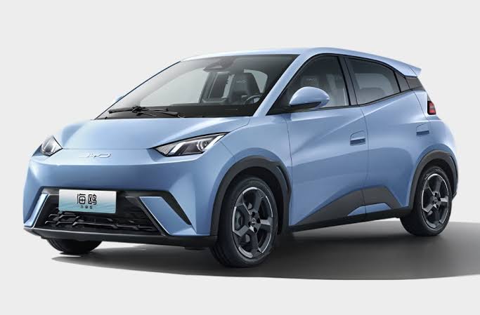 2024 BYD Seagull (Dolphin Mini) Pure Electric Hatchback, AI generated
