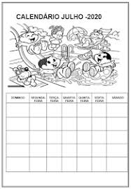 Calendário 2018 Para Preencher E Imprimir Profª Ivani Ferreira Calendario 2020 Para Imprimir E Colorir Em 2020 Calendarios Infantis Atividades Com Calendario Calendario Julho
