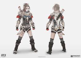 Apex Legends Night Terror Wraith By Kejun Wangnight Terror Legendary Skin Concept I Did For Wraith Concept Art Lead Warrior Woman Night Terror Apex Design