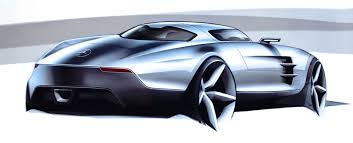 Mercedes Benz Sls Amg Design Sketch Mercedes Benz Sls Amg Benz Car Design