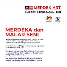 Kuiz Sempena Ulang Tahun Balai Seni Negara Yang Ke 63