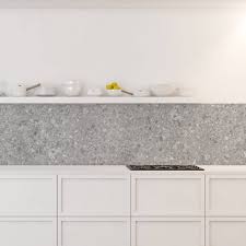 Backsplash, floor tile, wall tile, bathroom floor, bathroom wall, shower wall, outdoor floor, outdoor wall, commercial floor. Granite Terrazzo Kitchen Backsplash Designer Wallpaper By Lime Lace Notonthehighstreet Com