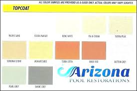 Cool Deck Colors Deck Painting Color Chart Paints Pool