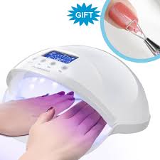 Gel Nail Polish Uv Light With Nails Art Remover Tool Kit Led Toenail Lamp With Motion Sensor 48w Shellac Nail Manicure Quickly Harden Dryer Machine For Professional Or Salons