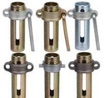 Formwork Scaffolding Steel Prop Accessories Steel Prop Sleeve with Nut Base  Plate for Steel Prop