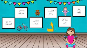 بوربوينت حرف الدال لتعليم الاطفال الروضة بطريقة مميزة learn arabic alphabet sun protection hat learning