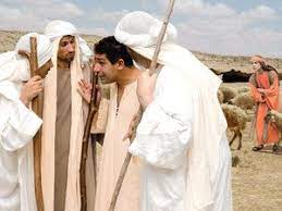 Joseph The Dreamer V2 Joseph Age 17 Is Looking After His Father S Flocks With Gad And Asher Sons Of Zilpah Bible Pictures Free Bible Images The Dreamers