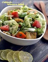 Fattoush Salad Recipe Lebanese Recipe Middle Eastern Pita Salad Recipe Recipe Middle Eastern Salad Recipe Lebanese Recipes Salad Recipes