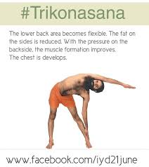 Trikonasana Yoga Worldyogaday Internationalyogaday Ginnastica Immagini
