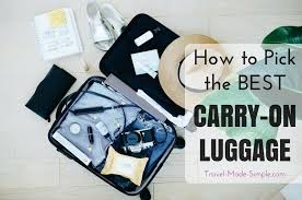 22.0 x 15.0 x 9.5 inches. Best Carry On Luggage How To Pick The Right One Travel Made Simple
