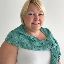 Zephyr Shawlette Knitting pattern by Michele Bernstein