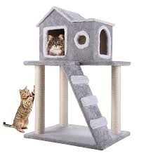 Maybe you would like to learn more about one of these? Amazon Com Casa De Arbol De Gato Co Z Con Escalera Torre De Gato Sisal Rascador Posts Con Plataforma De Salto Cat Condo Castle Kitty Arboles Casa Cama Muebles Para Gatitos Productos Para