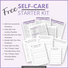 According to psych central, self care is defined as any activity that we do deliberately in order to take care of our mental, emotional and physical health. they explain that good self care is essential to lower anxiety and improve your mood. What You Need In Your Self Care Toolkit Free Printable Worksheets Chronic Illness Warrior Life