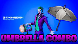 The joker skin is a really good skin! Joker Umbrella Combo Fortnite Youtube