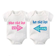 Best holiday gifts for siblings to share. Culbutomind Pregnancy Announcement Cotton Twins Baby Clothes Boys Girls Siblings Set Shower Gift For0 12months Boys And Girls Gift Gifts Gift Boygift Girl Aliexpress