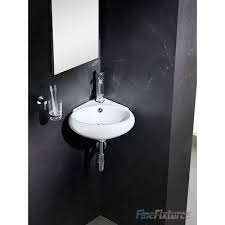 Modern Ceramic 17 Corner Bathroom Sink With Overflow Corner Sink Bathroom Bathroom Sink Tiny Powder Rooms