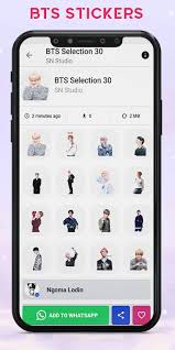 Open whatsapp on your phone. Bts Stickers For Whatsapp Para Android Apk Descargar