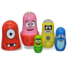 Yo Gabba Gabba Nesting Dolls Entertainment Earth Nesting Dolls Yo Gabba Gabba Doll Sets