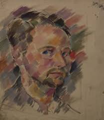 Self Portrait 1950; Melvin Day; 1950; 2015.009