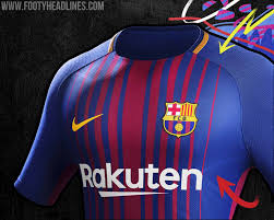 From our barcelona player shop, including favorites like adama traore. Barcelona 17 18 Home Kit Released Footy Headlines