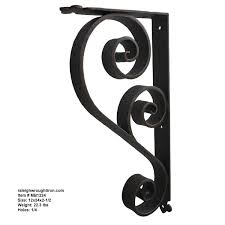 Western red cedar monterey smooth corbel with backplate Decorative Iron Shelf Bracket And Granite Countertop Corbel 12x24x2 1 2 Raleighwroughtiron