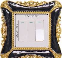 Amazon.com: ECYC Ltd Light Switch Surround Frame Covers ...