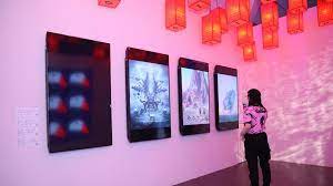 World S First Offline Nft Art Exhibition Lands In China Cgtn