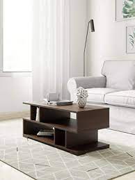 Amazon Brand Solimo Quess Engineered Wood Coffee Table For Living Room Coffee Table Coffee Table Wood Table