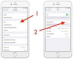 If you tap on 'siri', a bar will appear. How To Turn Off Hey Siri On The Iphone And Ipad