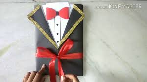 Boyfriend card, i like you card, turns out i like you more, boyfriend birthday card, funny birthday card for boyfriend, new boyfriend card. Handmade Gift Idea For Boyfriend Tuxedo Card Youtube