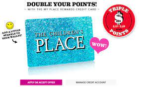 Offer is exclusive to my place rewards credit card holders enrolled in the my place rewards program.this rewards program is provided by the children's place and its terms may change at any time. Children S Place Credit Card Payment 4 Options Informerbox
