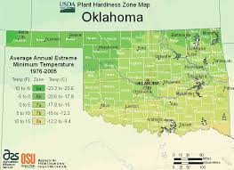 usda oklahoma plant guide zone map