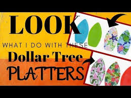 Look What I Do With These Dollar Tree Platters Easy Dollar Tree Diy Youtube Dollar Store Diy Decorations Dollar Tree Dollar Tree Diy