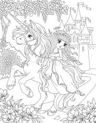 It seems that she's in love until then, check out disney coloring pages and unicorn coloring pages. Coloring Page The Unicorn And Princess Stock Illustration Unicorn Coloring Pages Princess Coloring Pages Princess Coloring